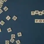 thank you in scrabble pieces